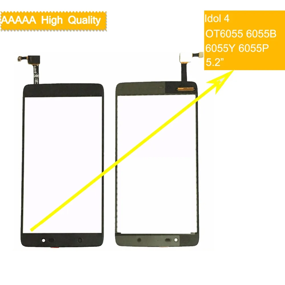 Панель сенсорного экрана для Alcatel One Touch Idol 4 LTE OT6055 6055P 6055Y 6055B 6055K сенсорный экран