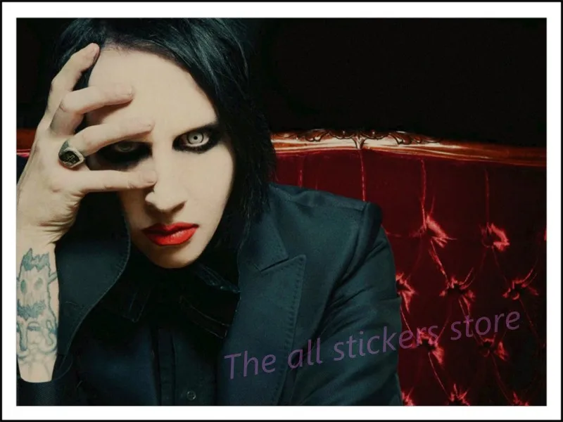 Marilyn Manson винтажный театральный плакат крафт-бумага декоративная живопись
