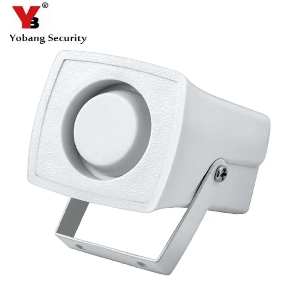 Yobang Security WIFI Wireless Smoke Detector Home Safety Android IOS APP Control Alarm System Wired Indoor Siren Russian Spanish |