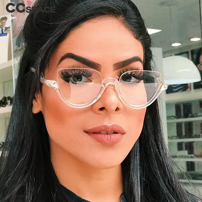 Бриллиантовые полуоправы для очков мужские и женские оптические модные