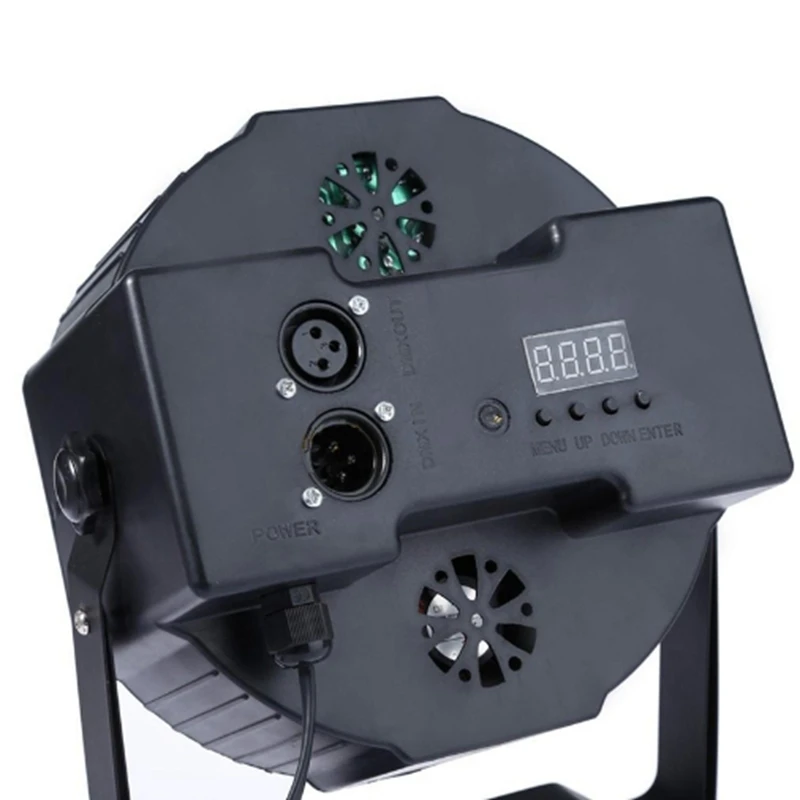 36 светодиодов PAR сценический светильник DMX512 Master Slave плоский DJ оборудование Контроллер вечерние ночной клуб Паб Бар KTV сценический светильник ing EU/US plug