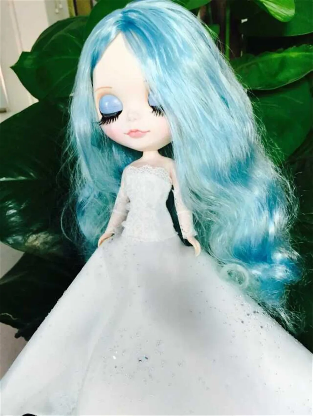 DBS blyth ледяное свадебное платье чисто белое с вуалью | Игрушки и хобби