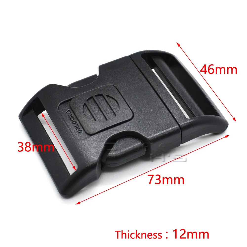 Пластиковая самоблокирующаяся и арочная Скоба для ремней на рюкзак сумки