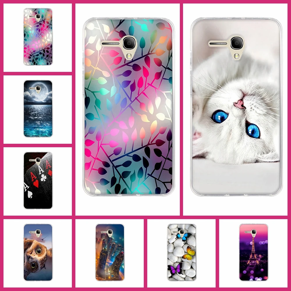 Чехол для Alcatel Touch POP 3 5,5 '', мягкий силиконовый чехол для Alcatel POP3 5,5 ''5025E 5025G 5025X 5025D 5025N, чехол для телефона s Fun