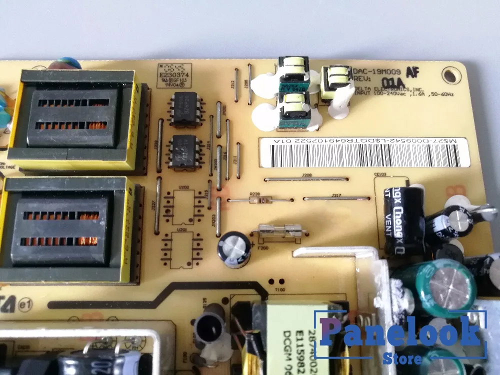 VX2235WM AL2216W Мощность доска DAC-19M010 DAC-19M009