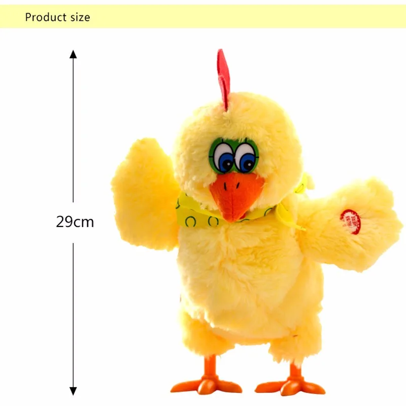 Забавная куриная игрушка в помещении или на улице антистресс для детей
