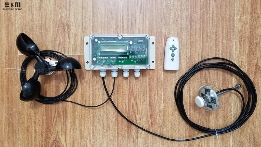 DIY датчик скорости ветра Анемометр Измерение генерация энергии три