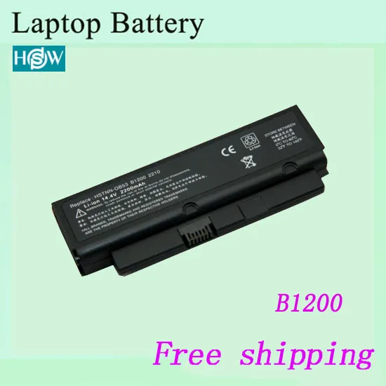 Для Presario B1293TU B1294TU B1295TU B1296TU B1297TU B1298TU B1299TU Аккумулятор для ноутбука HP Compaq B1200 |
