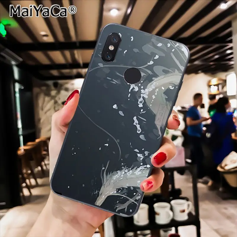MaiYaCa Cute Totoro Spirited Away Ghibli Anime Phone Case for Xiaomi Redmi8 4X 6A S2 7A 5A Redmi 5 5Plus Note5 7 Note8pro