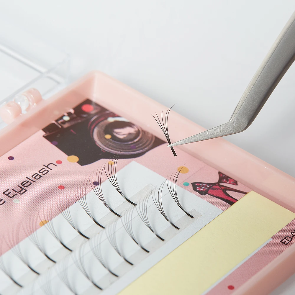 Ресницы для наращивания ресницы 5d объема C D curl Индивидуальные 60 пучков ресниц 0 07