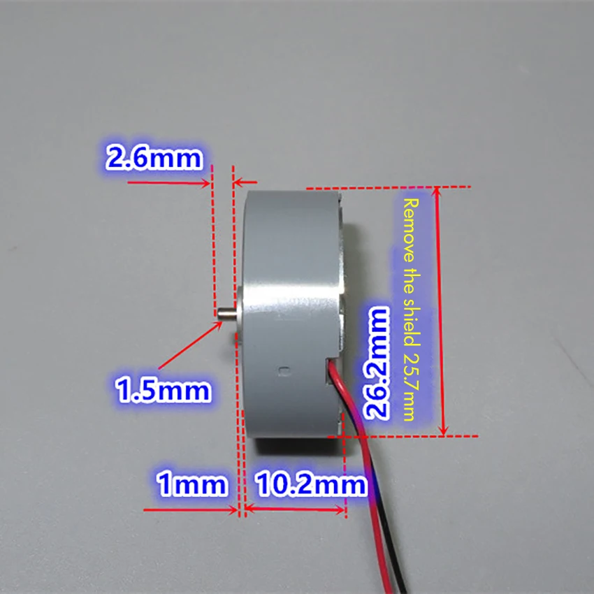 RF-410 мотор-редуктор постоянного тока 1 5 V-3V ультра-тонкий механизм мотора микро
