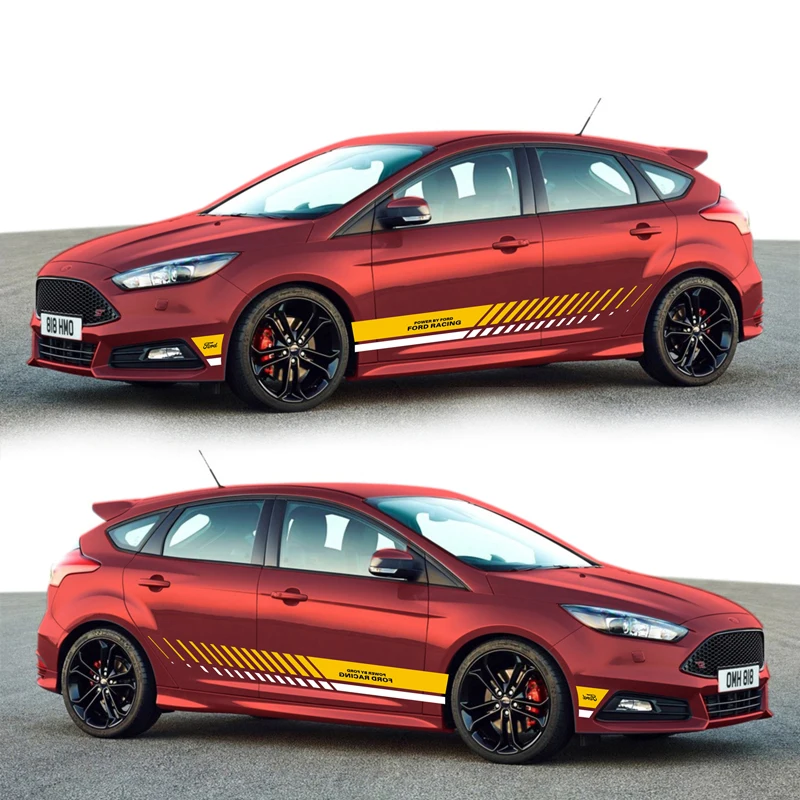 TAIYAO автомобильный стильный спортивный автомобильный стикер для Ford 2013- focus автомобильные аксессуары и наклейки авто стикер