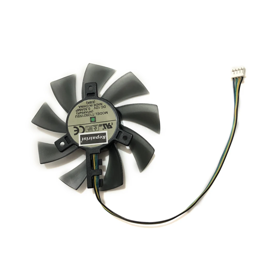 XFX RX470P GPU видеокарты альтернатива кулер вентилятор для Radeon rx 470 Видео Видеокарта