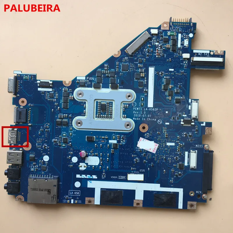 Материнская плата для ноутбука ACER Aspire 5742 5742Z модель MBR4L02001 Олово 71 системная 100%