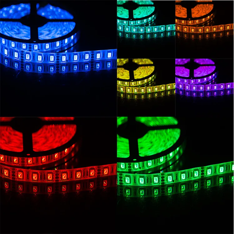 ASEER Светодиодная лента 5050 DC12V 60 светодиодный s/m гибкий светодиодный свет RGB RGBW 5050 Светодиодная лента 300 светодиодный s 5 м/лот, совместимый Alexa, Google Home, IFTTT