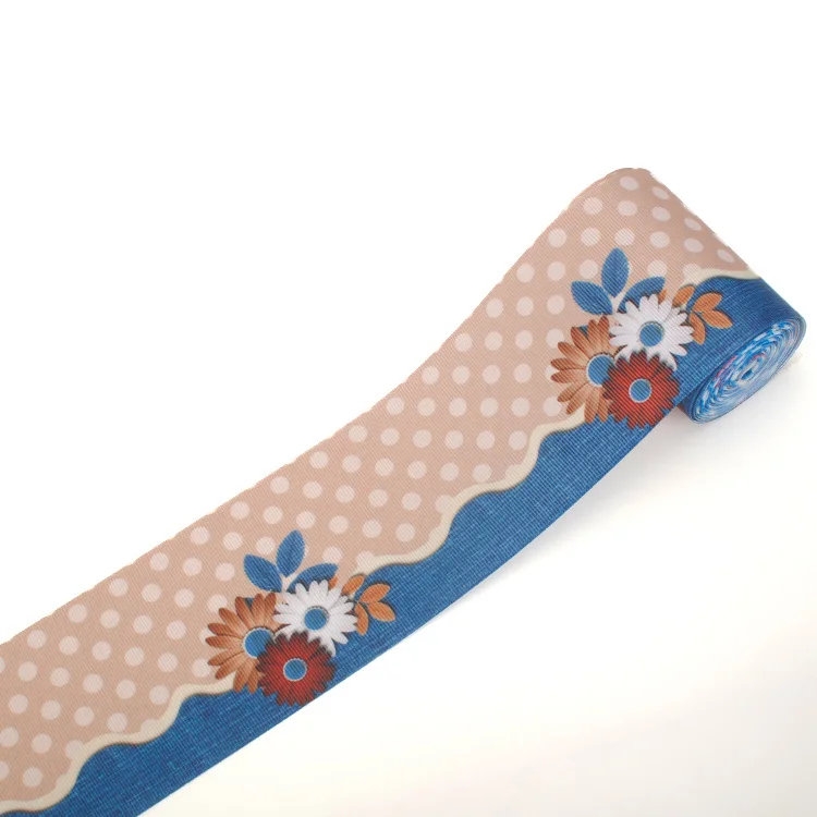 Diy платье аксессуаров луки ленты Новый 50 ярдов 3 &quot75 мм деним Grosgrain бантами и