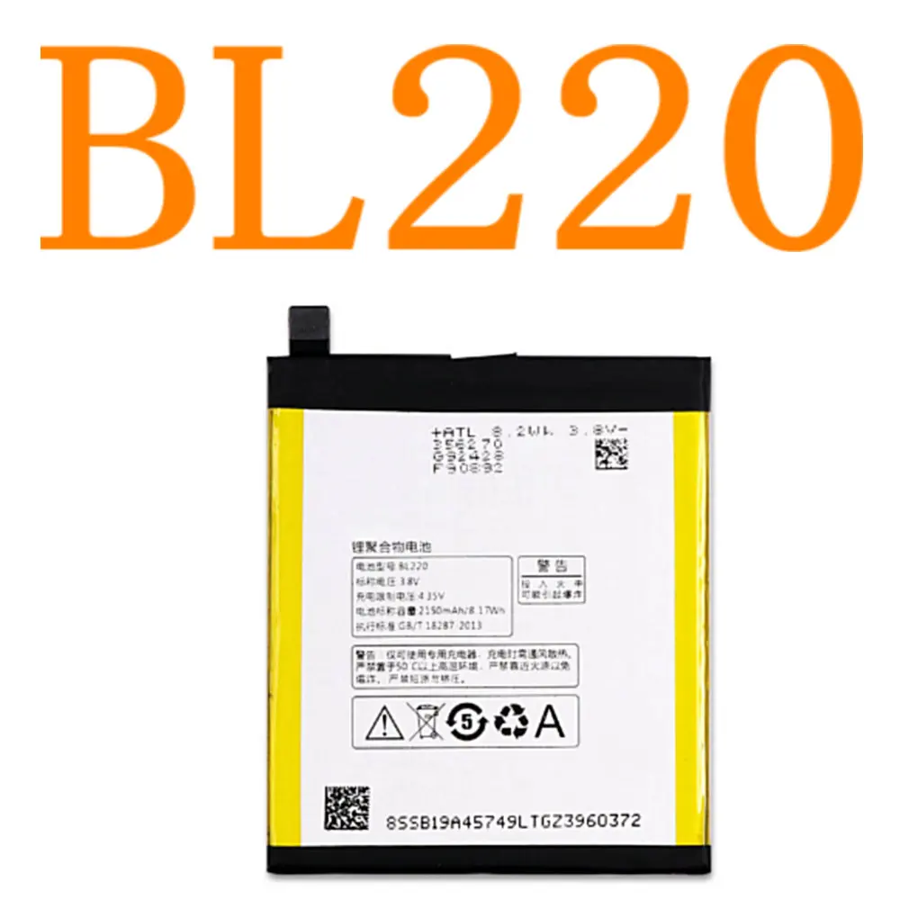 BL220 2150 мАч высококачественные Сменные Аккумуляторы аккумулятор для смартфона