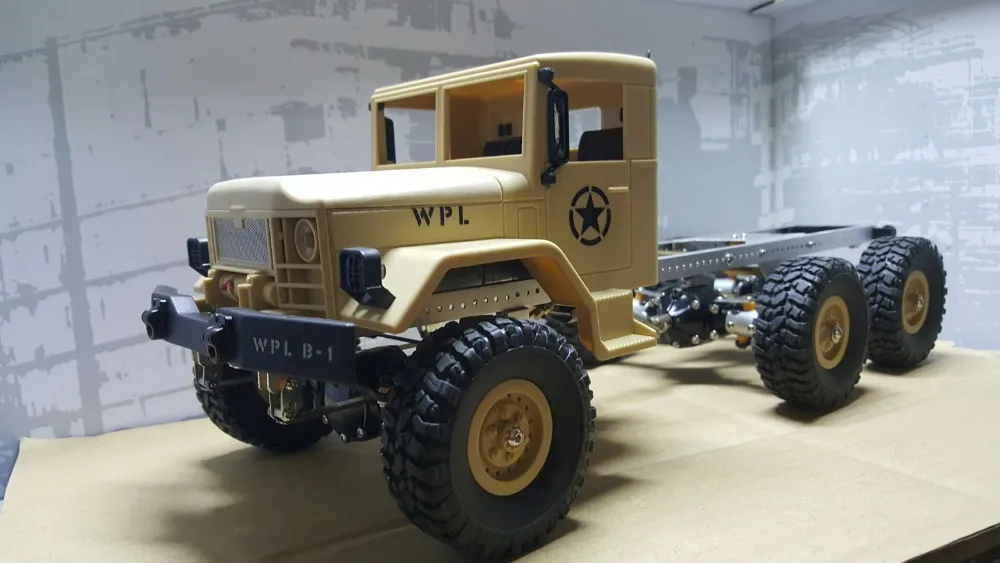WPL B16 B 16 1/16 военный грузовик RC запчасти для автомобиля обновление 6x6 рама