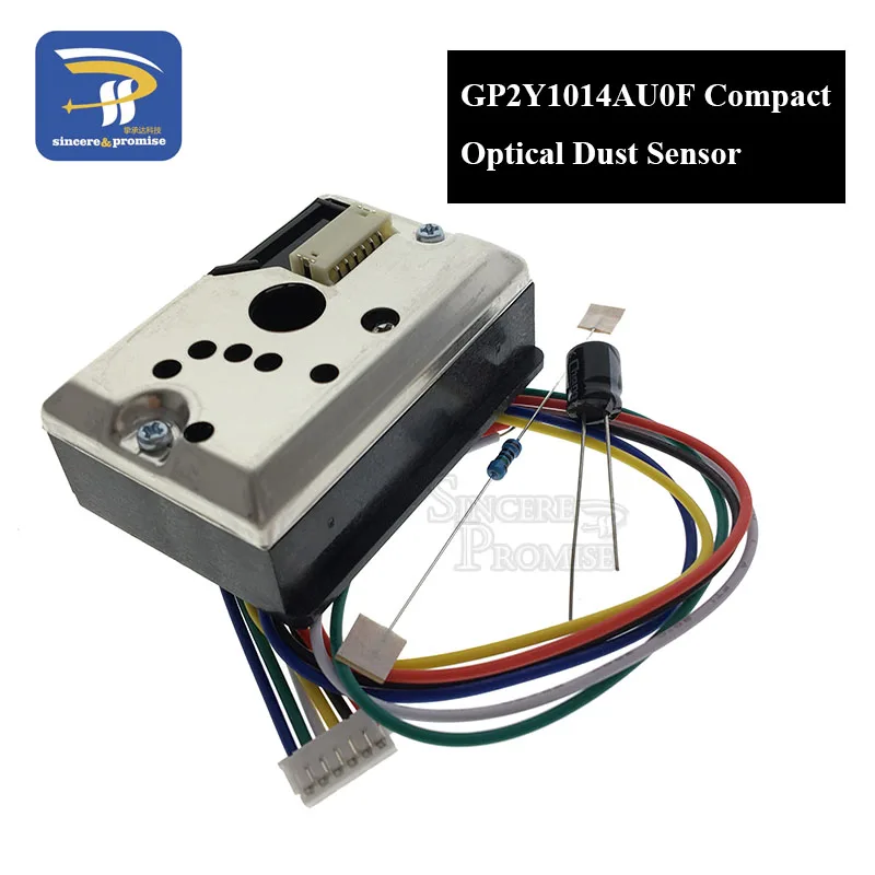 GP2Y1014AU0F GP2Y0A41SK0F/GP2Y0A21YK0F/GP2Y0A02YK0F инфракрасный датчик расстояния GP2Y1014AU0F компактный оптический датчик пыли GP1A57HRJ00F оптический - Цвет: GP2Y1014AU0F