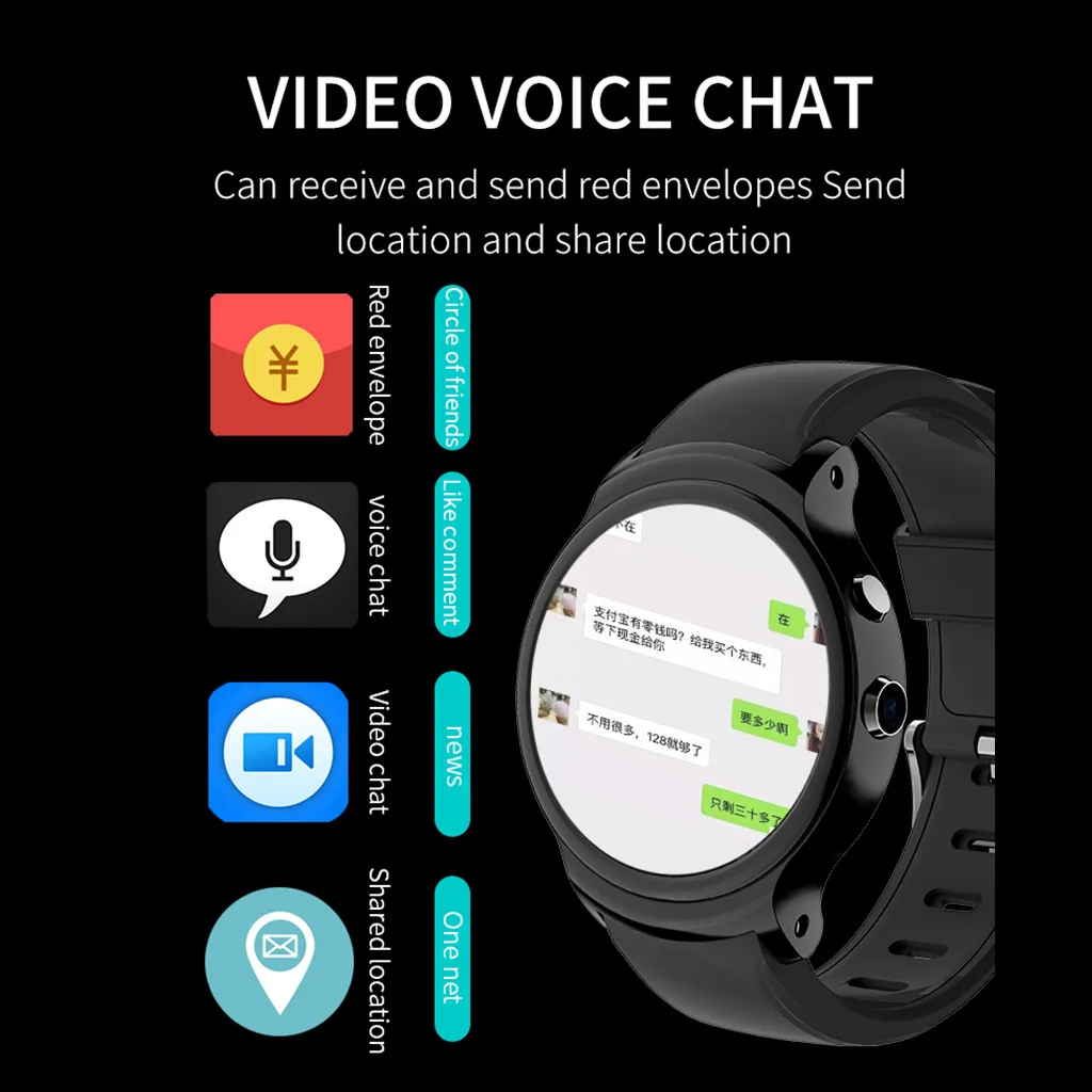 I3 автоматический индукционный экран 3g sim-карта SmartWatch телефон монитор сердечного ритма мужские и женские умные часы Фитнес браслет