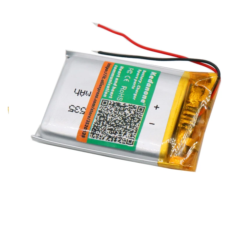 602535 SP5 3,7 V 700mAh аккумуляторная батарея для MIO тахограф papago hp F300 F200 F210 QStar A5 DVR parkcity 710