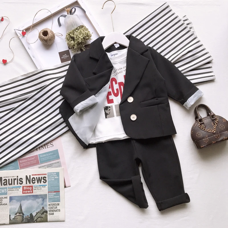 Осенние наряды для девочек Детский костюм роскошная одежда комплекты одежды