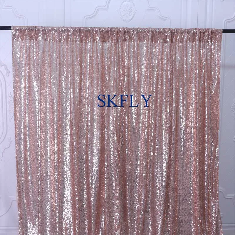 rose gold BC001B заводской заказ много цветов Свадьба День Рождения Вечеринка блеск розовое золото блесток фон с кармашком стержня - Цвет: rose gold