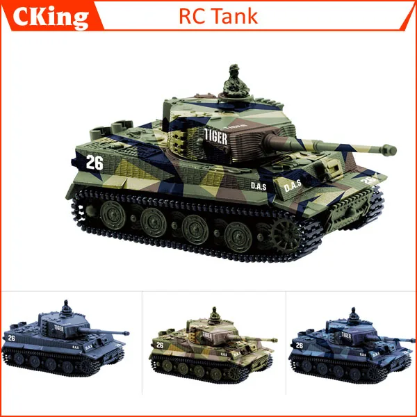 14CH 1:72 RC Танк Игрушка Великая стена 2117 танк с дистанционным управлением Мини Тигр