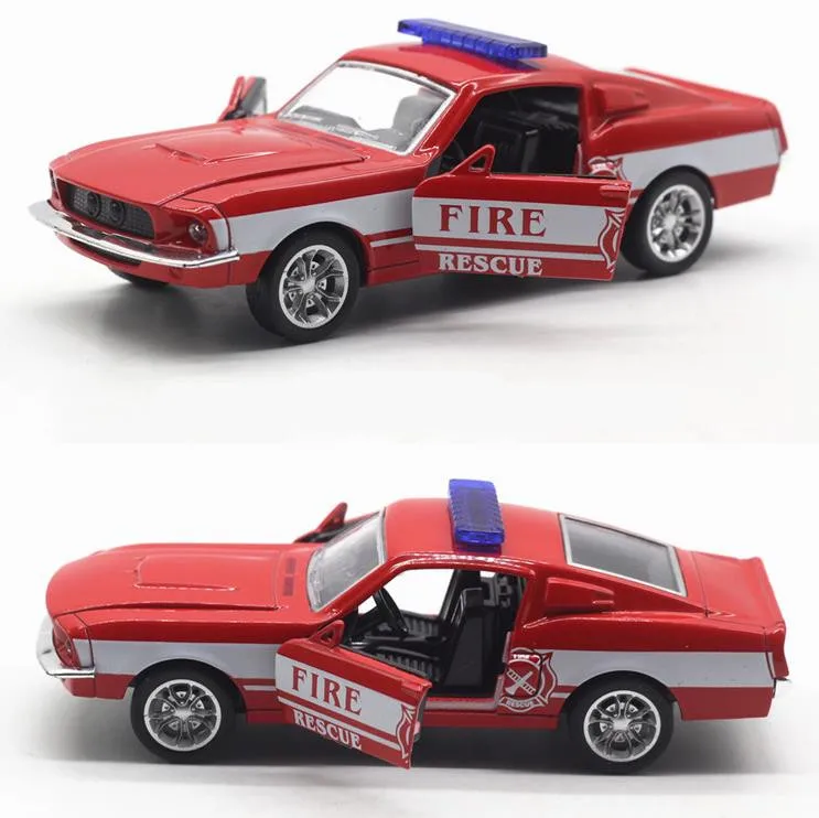Высокая моделирования Ford Mustang GT модель, 1: 32 сплава оттягивать назад игрушечные машинки, мигающие и музыкальные, литая модель swat полицейский автомобиль