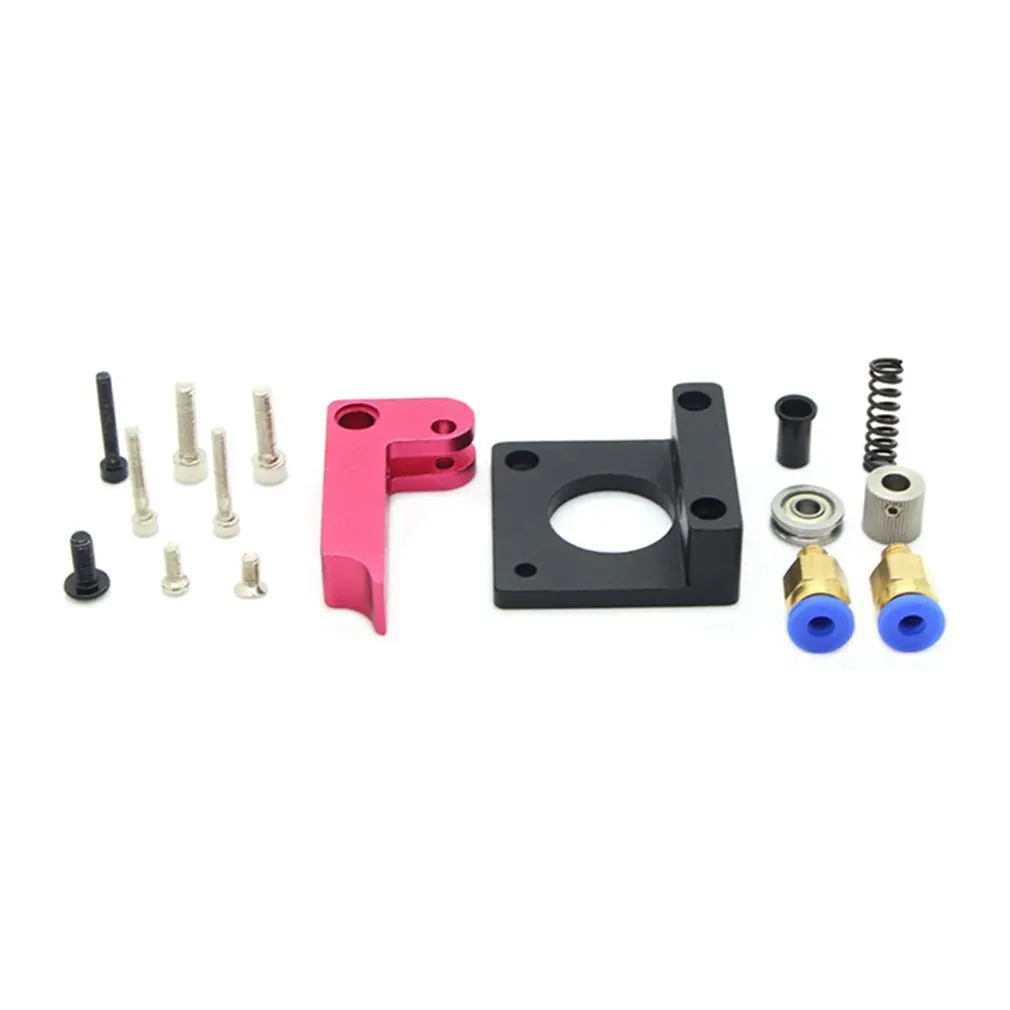 MK8 экструдер алюминиевая Левая Правая рука кронштейн часть с медным рукавом для