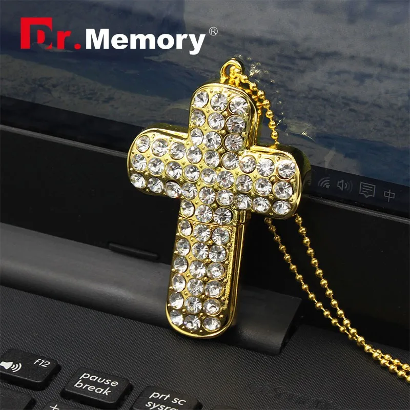 Ювелирный флеш-накопитель, металлический крестик, USB флеш-накопитель, 32 ГБ, USB 2,0, 16 ГБ, флеш-накопитель, 8 ГБ, флешка, 4 Гб, usb ключ, micro usb флешка