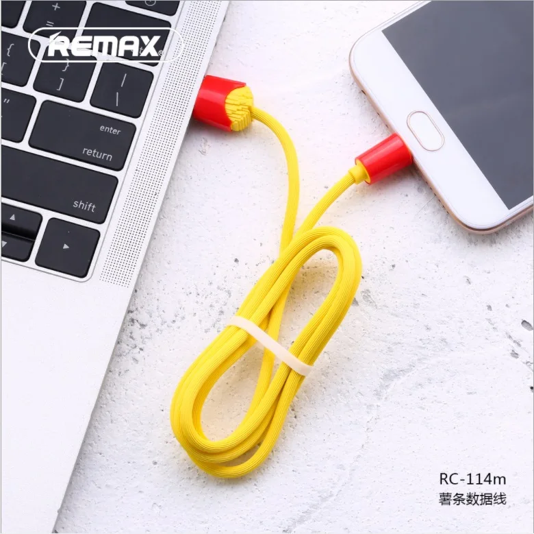 Кабель для передачи данных серии remax chips Android/IP7/8/type-c из ПВХ 1 м 2 4 А модный