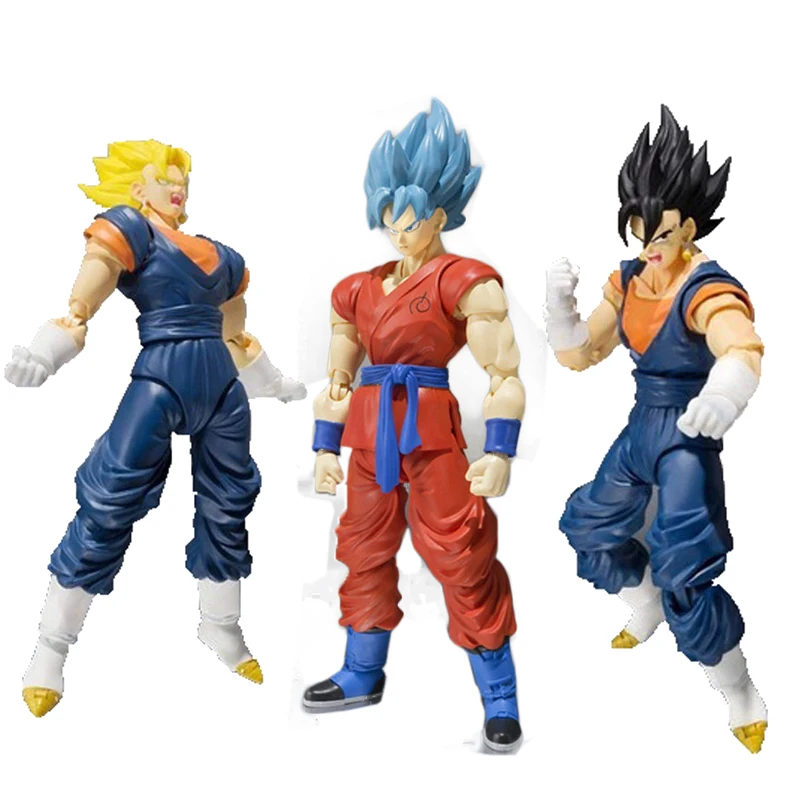 16 см СВЧ Dragon Ball Z СВЧ Vegetto Resurrection F Сон Гоку драгонболл зет ПВХ фигурка Коллекционная модель игрушки