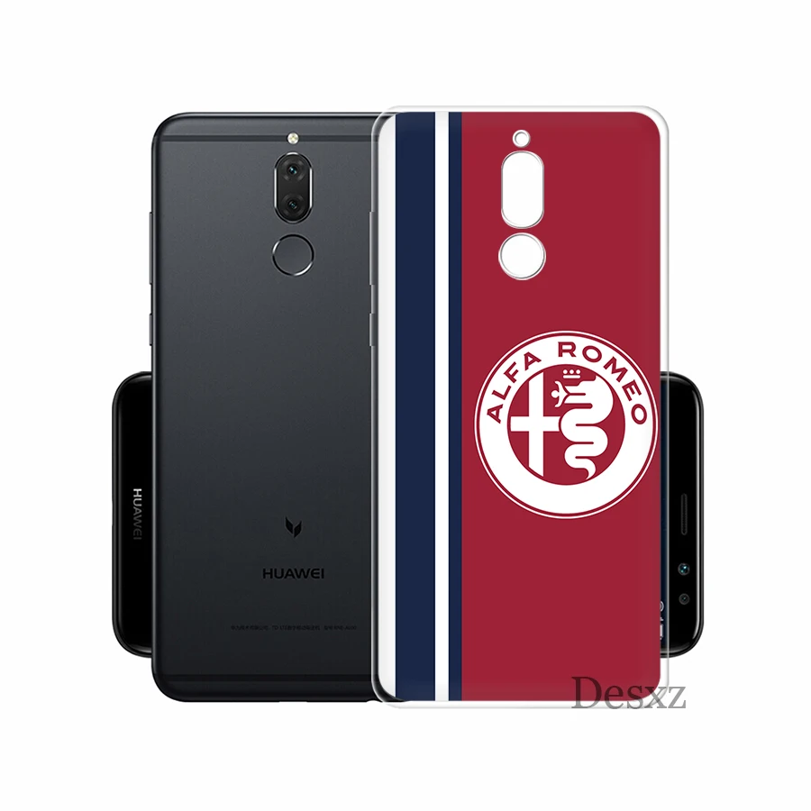 H10 Desxz Alfa Romeo чехол с логотипом для huawei P20 P10 P9 P8 Lite рro плюс P Smart мини-чехол для телефона жесткий чехол - Цвет: H10