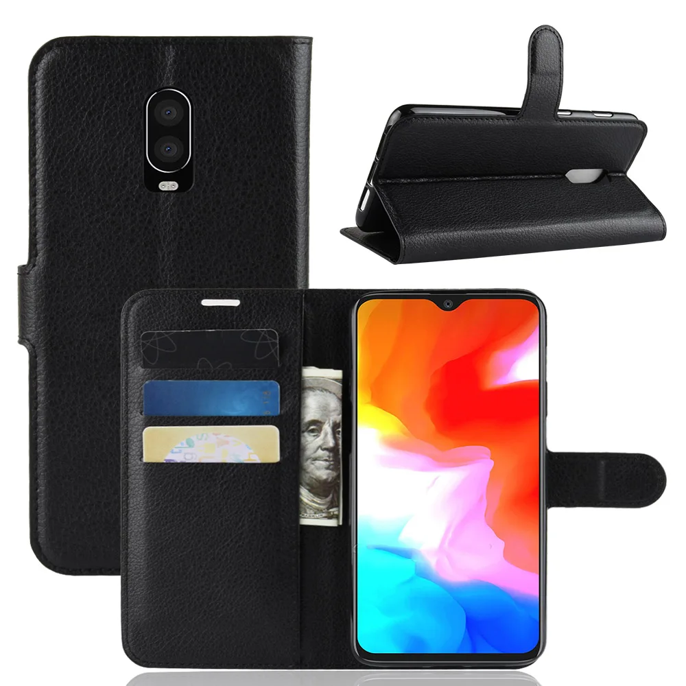 Чехол для Oneplus 6 T чехол Oneplus6T One Plus Oneplus6 A6010 A6013 с откидной крышкой | Мобильные