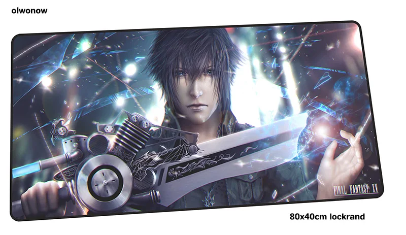 Final fantasy геймерский коврик для мыши большой 800x400x2 мм игровой коврик для мыши подарок на Хеллоуин аксессуары для ноутбука padmouse эргономичный коврик