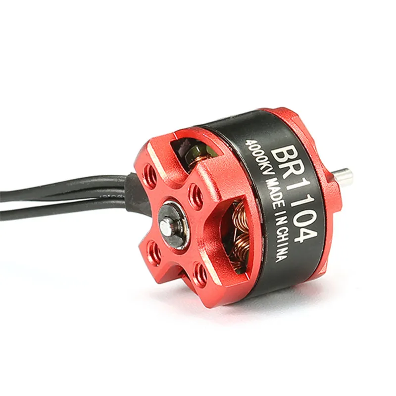 Бесщеточный мотор Racerstar 1104 BR1104 4000KV 1 2S для 100 120 150 стеклянных рамов с