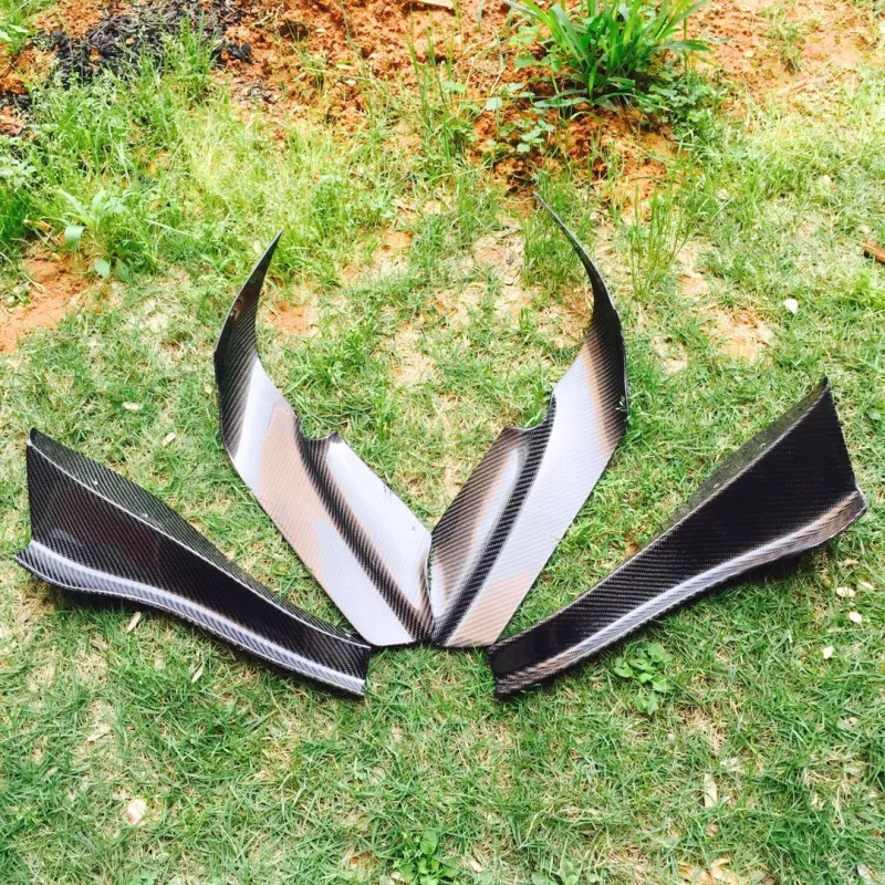 Передний бампер из углеродного волокна Skyline R33 GTR Border Canard (4 шт./компл. двусторонний)