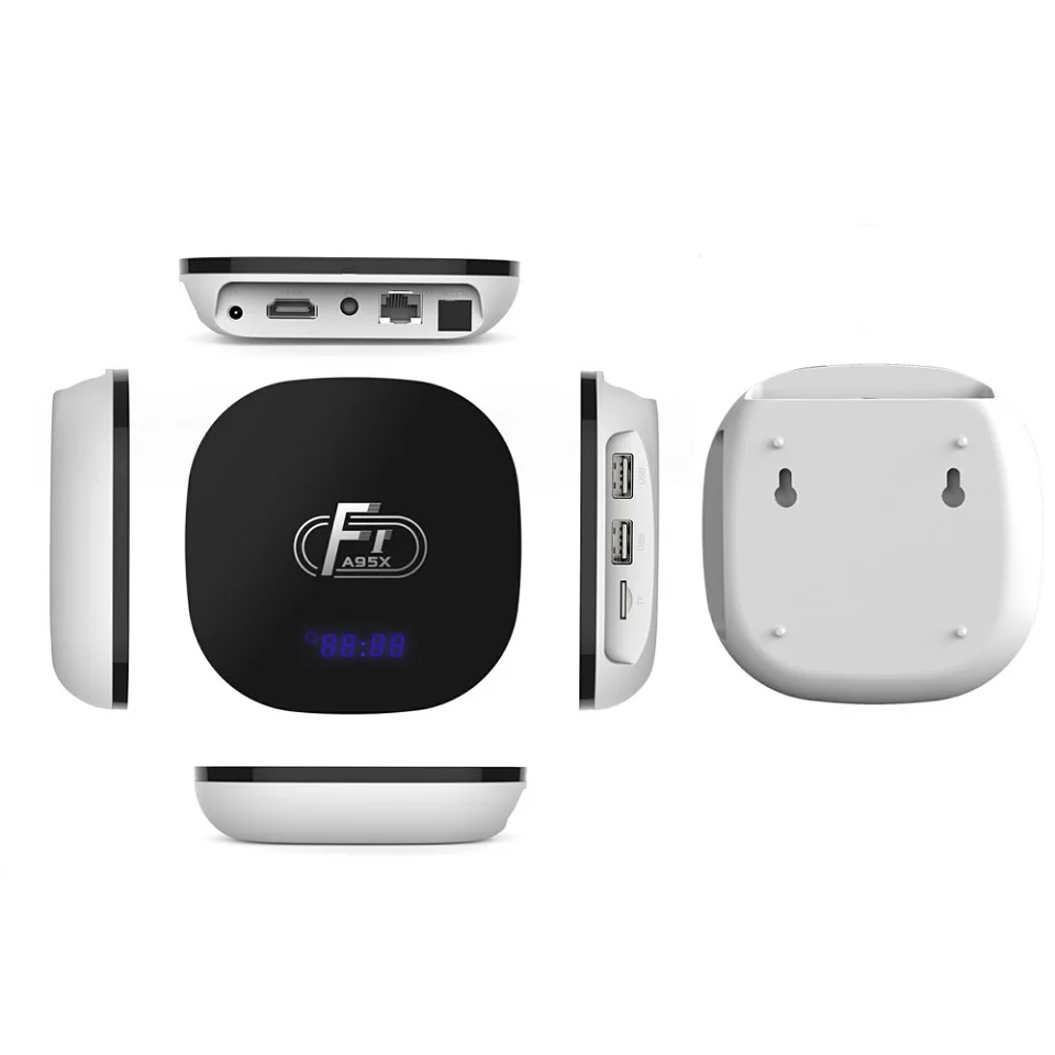 A95X F1 Android 8,1 ТВ приставка Amlogic S905W четырехъядерный Android цифровой ТВ приставка поддержка 4K wifi HDMI RJ45 медиаплеер приставка
