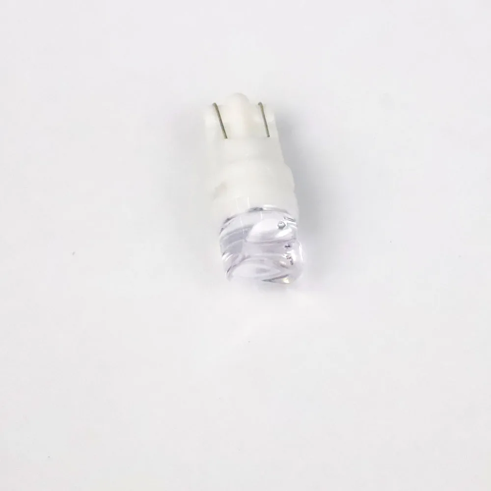 100 шт. T10 яркий 3D объектив 3 smd 2835 Светодиодный просвет светильник автомобильный Боковой габаритный фонарь для чтения карты двери купольная лампа внутреннего освещения 12V