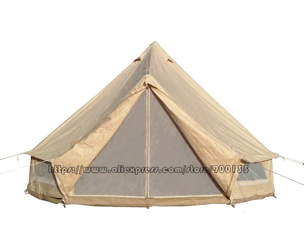Открытый Водонепроницаемый хлопок холст Семья Glamping юрта|canvas awning|awning waterprooftent awning |