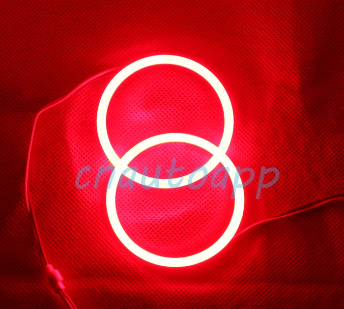Светодиодный светильник Angel Eyes DRL Super COB кольцевой для автомобиля противотуманный