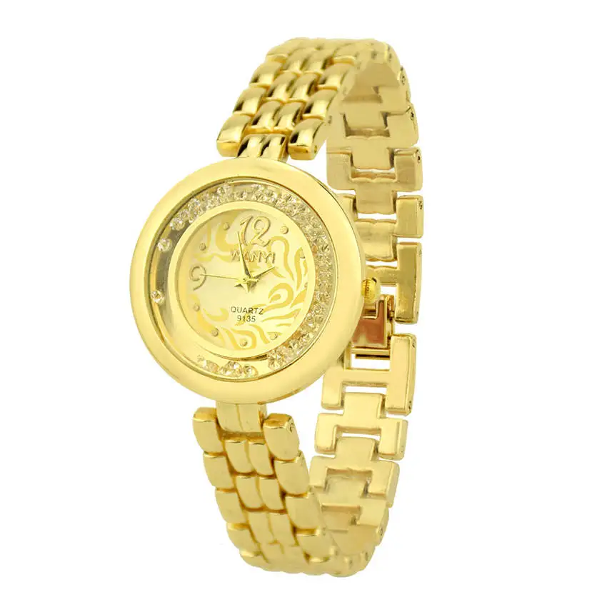 Женские часы люксовый бренд модные женские золотые бриллиантовые браслет