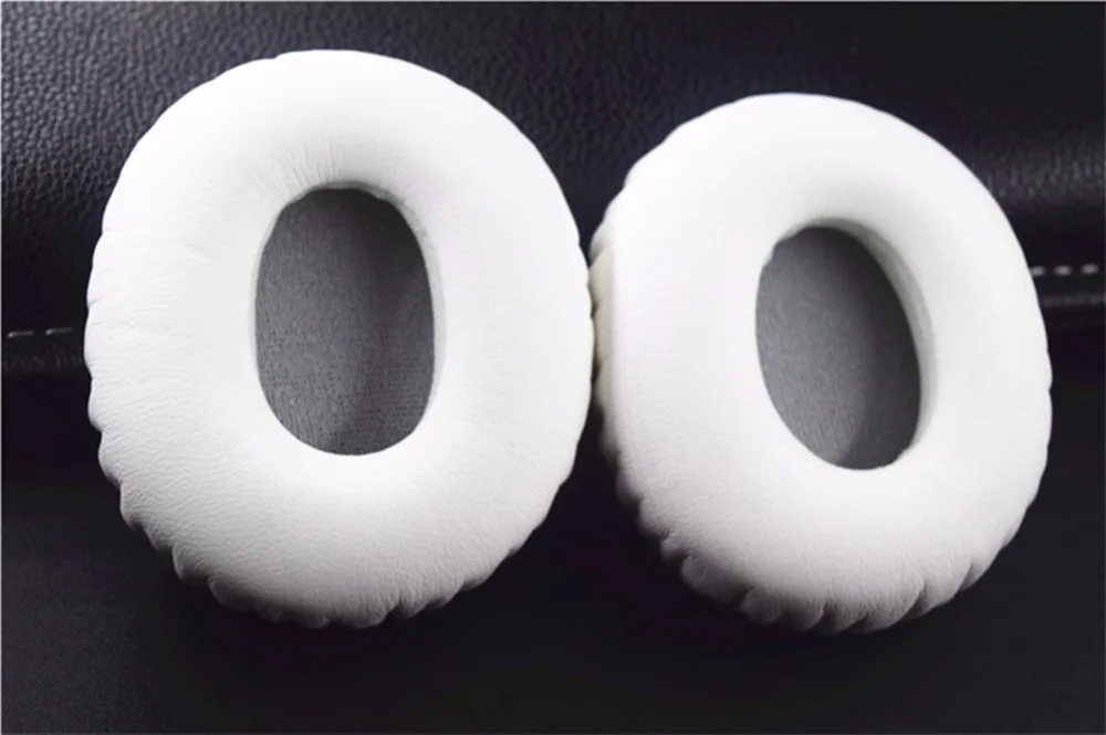 1 пара Белый Запасные подушечки для наушников Подушка амбушюры пенные Ушные