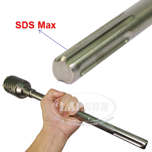 30 мм-160 мм Настенная ударная кольцевая пила, набор сверл, резец SDS Plus/SDS MAX Hummer, соединитель стержня для каменной кладки