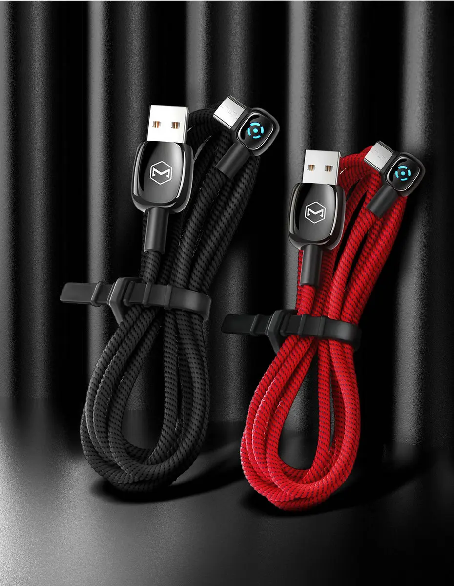 Mcdodo Micro USB кабель для Xiaomi Redmi huawei автоматическое отключение Micro USB зарядное устройство кабель для передачи данных для samsung S7 Android телефонные кабели