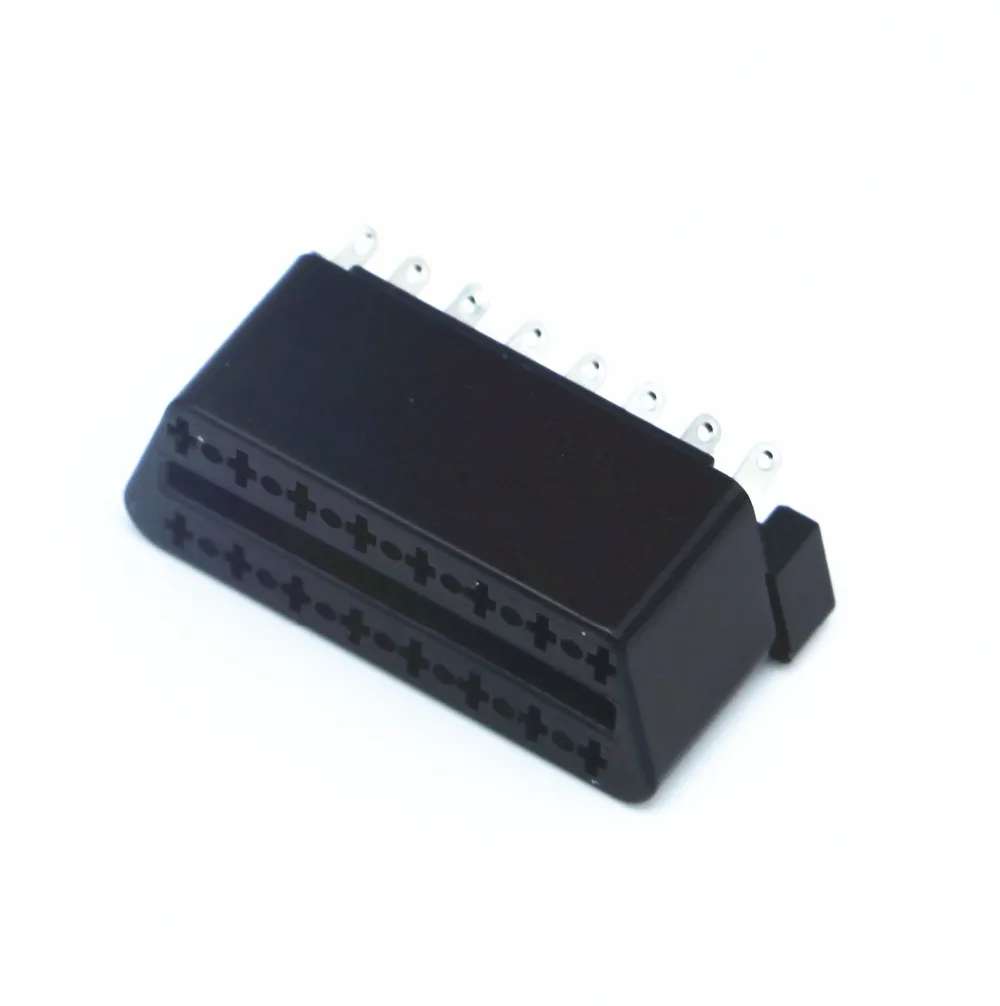 16-контактный разъем OBDII OBD-II OBD 2 OBD2 гнездовой J1962F без корпуса |