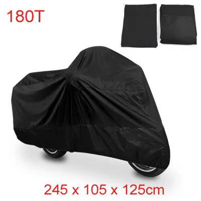 Uxcell L XL XXL XXXL 180T защита от дождя и пыли для скутера, мотоцикла, чехол для Honda Victory Kawasaki Yamaha Suzuki Harley Davidson