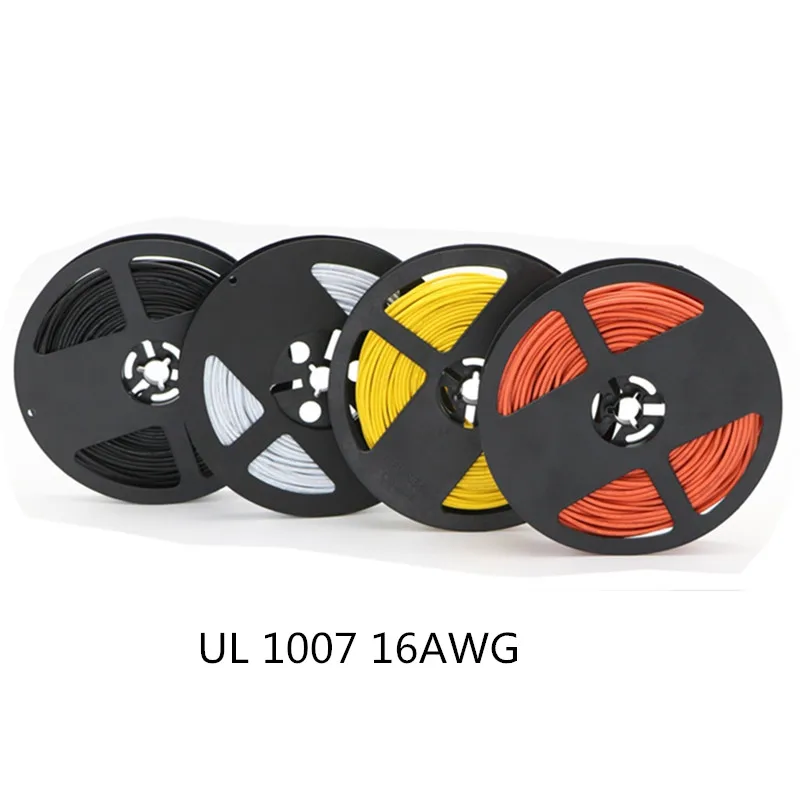 Angitu 50 м UL 1007 16AWG электронный провод ПВХ для DIY соединительного кабеля|Компьютерные
