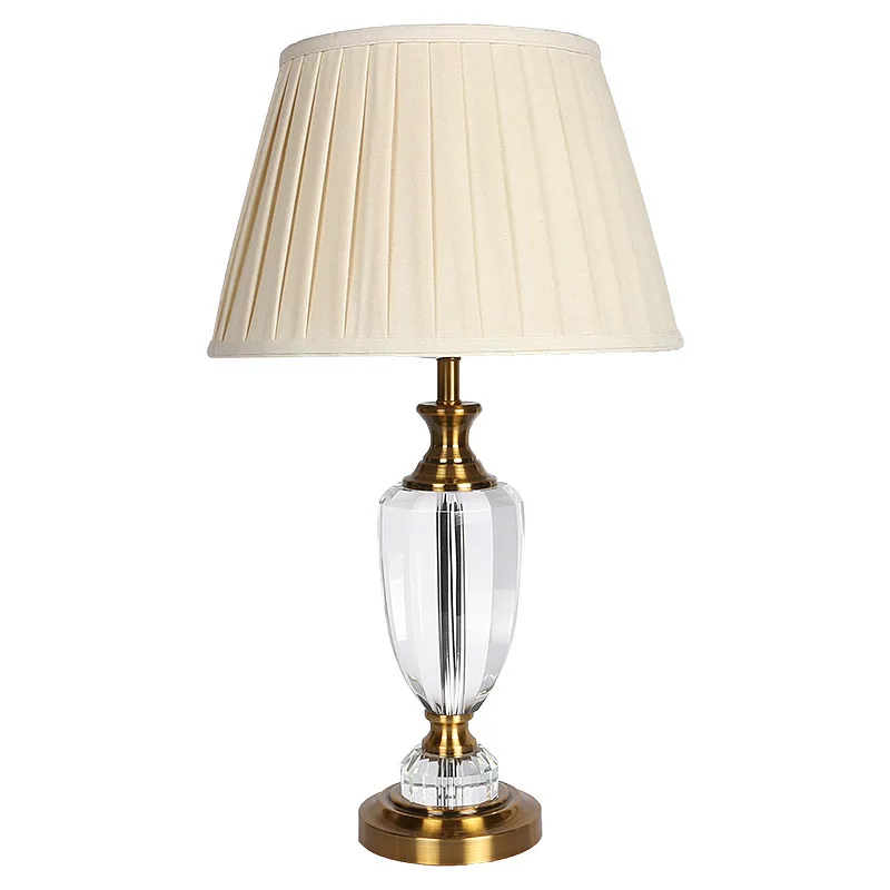 Современная хрустальная лампа освещение прикроватная для спальни роскошная